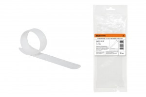 TDM Хомут-липучка ХЛ 16х210мм белый (уп.20шт, цена за уп.) (10!) SQ0515-0703