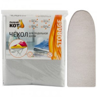 Чехол д/гладильной доски 120*40см, тефлон, термоклеевое дублирование, 4510 Рыжий кот