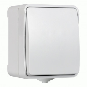 SmartBuy Сатурн выкл. ОУ 1-кл. 10А белый IP54 SBE-04g-10-SW1-0