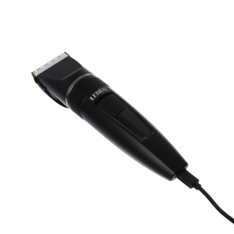 LEBEN Машинка для стрижки, керамические ножи, цифровой дисплей, аккумулятор 1200мАч, USB-кабель