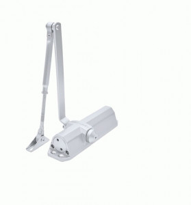 Доводчик дверной NOTEDO DC-095 легкий характер SILVER 60-120 кг сереб. EN3-EN5 (10)