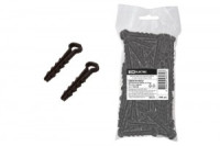 TDM дюбель-хомут для плоского кабеля 5-10мм нейлон черный (уп100шт, цена за уп) SQ0539-0032