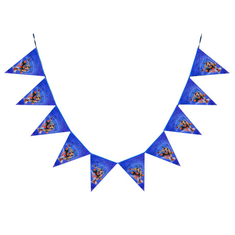 BY Супергерои вселенной Растяжка флажки, 230х29см