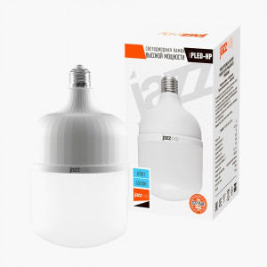 JAZZWAY высокомощн. E27/E40 65W(5400lm) 6500K 6K 135х238 матов. полик./алюм. PLED-HP-T135 .5036208