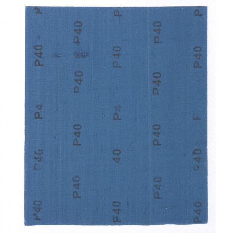 Шлифлист на тканевой основе, P 40, 230 х 280 мм, 10 шт, водостойкий Matrix