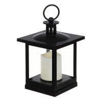 Светильник LED, 13х13х19 см, пластик, 1хCR2023, цвет черный