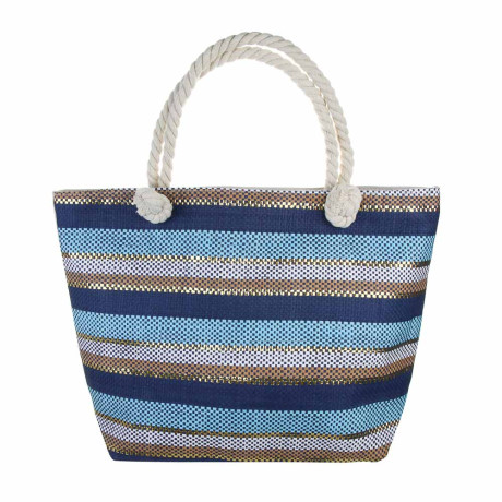 ЮL Корсика Сумка пляжная с ручками-канатами, полиэстер, 49Х33Х14см, 3 цвета, СЗВЛ25-01