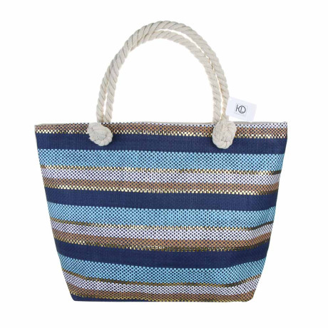 ЮL Корсика Сумка пляжная с ручками-канатами, полиэстер, 49Х33Х14см, 3 цвета, СЗВЛ25-01