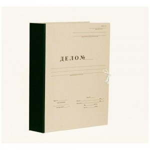 Папка архивная на завязках с гребешками А4  Дело  Форма 21, 50мм 310340
