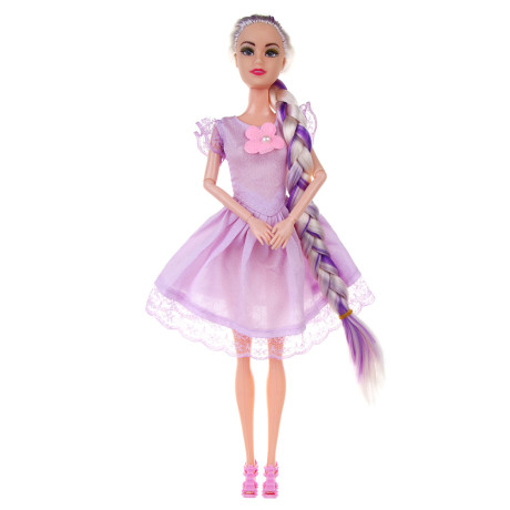 ИГРОЛЕНД Кукла с аксессуарами "На вечеринку" пластик, 15х4,5х31,3 см, 2 дизайна