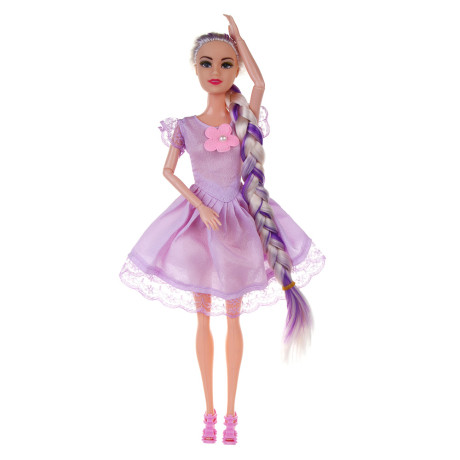 ИГРОЛЕНД Кукла с аксессуарами "На вечеринку" пластик, 15х4,5х31,3 см, 2 дизайна