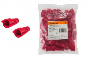 TDM соед. изол. зажим (СИЗ-Л-4) 7-20 мм2 красный с лепест(цена за уп.50 шт) (10!) SQ0519-0014