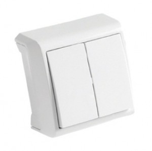 VIKO by Panasonic VERA выкл. ОУ 2 кл. бел. 10А 90681002