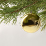 СНОУ БУМ Шар 10см пластик, золото
