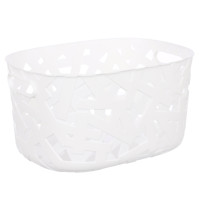 VETTA Корзина для хранения "Нью-Джерси", 23,5x17x12,5см, белый