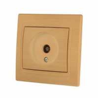 Lezard Мира роз. TV СУ 1 мест. ясень (RG6, проходн.) (корпус PC) 701-4747-129