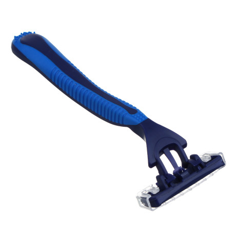 PROWAY Станки для бритья с тройным лезвием, плавающая головка, силикон, пластик, 5шт