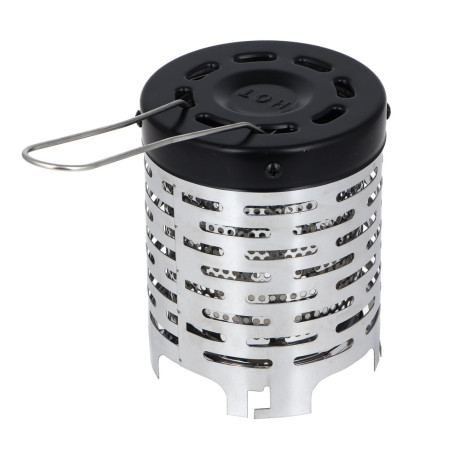 Обогреватель-насадка к газ. портативной плите тм ЕРМАК, 14,7х12см, нерж. сталь