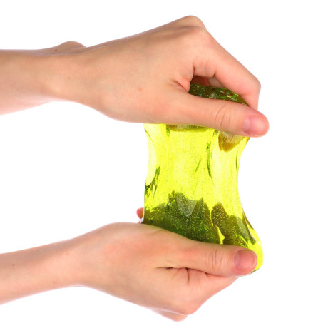 LASTIKS Игрушка для детей старше трех лет, из полимерных пластичных масс "Слайм" 100 мл, 8 диз