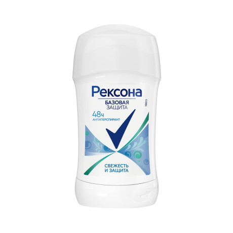 Антиперспирант твердый женский РЕКСОНА свежесть душа, п/б, 30 мл