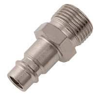 Ниппель универсальный быстросъемный ("папа") 3/8, внешняя резьба, 2 шт, Stels