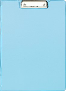 Папка-планшет с зажимом и крышкой Attache Bright colours A4 голубой 1209647