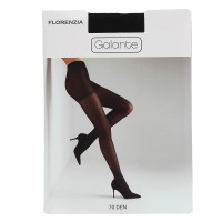 GALANTE Florenzia Колготки 70 DEN с шортиками, 84% полиамид, 16%эластан, размер 4, цвет черный