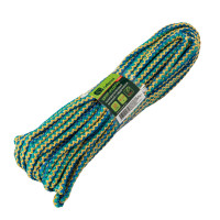 Шнур вязаный полипропиленовый с серд.&quot;Радуга&quot;, 6 мм, L 20 м, Сибртех