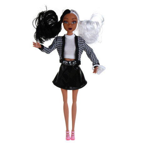 ИГРОЛЕНД Кукла стильная 30 см, PVC, PP, 12,5х5х32,5 см, 4 дизайна