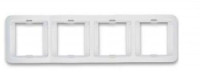 Makel Mimoza рамка СУ 4 мест. бел. (горизонт.) 22039 (+)