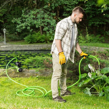 Насосная станция НС400-Ч, 400 Вт, напор 32 м, 2100 л/ч, ресивер 2 л Сибртех