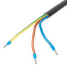 Тепловая пушка SFH-5000, 230 В, 260 м3/ч, вентилятор 3 режима, 3000/4500 Вт Denzel