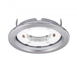 Jazzway св-к встр. GX53 хром мат 106(80)x38 PGX53 (уп.10шт!) 10639.1 .5043497