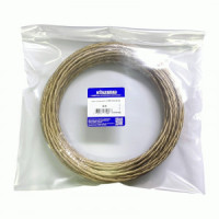 Трос стальной оцинк в ПВХ 3/4мм (25 метров) в пакете 1/1 НАКРЕПКО 318102