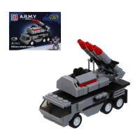 ИГРОЛЕНД Конструктор "Военная техника" с трансформацией, 170-193 дет., 21х4,3х15,5 см, ABS, 6 видов