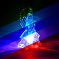 VEGAS Фигура новогод. &quot;Ангел&quot; 1LED, 5*9,5 см, разноцв., AG10*3шт (в компл.).