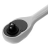 Ключ-трещотка 1/4", CrV, 45 зубьев, с быстрым сбросом, хром Matrix