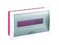 VIKO by Panasonic бокс (корпус) пластик ЩРВ-П-18 мод. встраиваемый с дымчатой дверцей IP40 909120