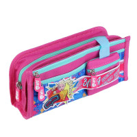 BY Русские Супергерои Пенал прямоуг., 21,5х10х5см, 1отд., 2карм., кошелек, откид.планка, &quot;Заря Фешн&quot;