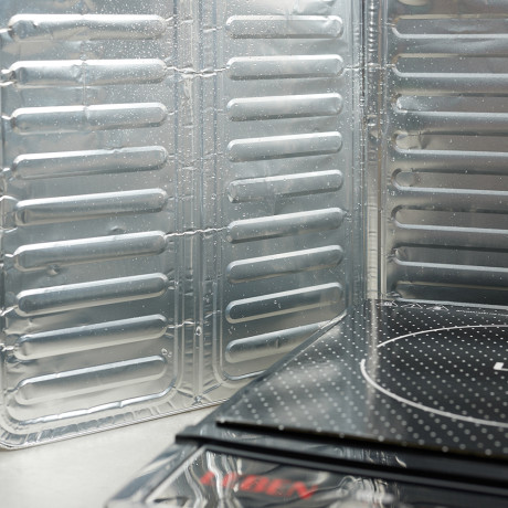 Экран защитный от брызг тм VETTA, 32,5х84см, алюминий