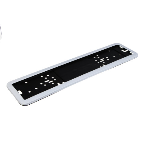 NG Рамка номерного знака, пластик + нерж.сталь 8050 (1 шт.), белый