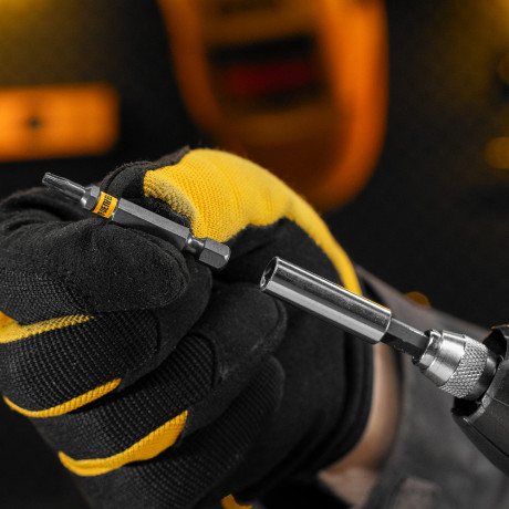 Бита TX 15х50, сталь S2, шестигранный профиль, 10 шт. Е 6,3 Denzel