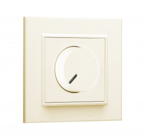 Makel Karea диммер СУ 1 мест. крем. (600Вт) 56010011