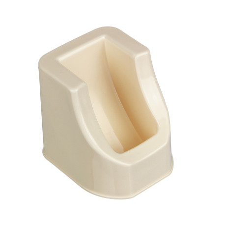 VETTA Ёрш для туалета с двойной щеткой для труднодоступных мест, пластик, 12х10,5х42,5см