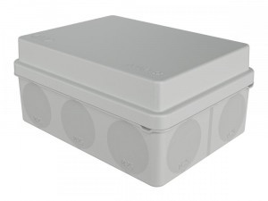 GREENEL Коробка распред. двухкомпонентная о/п, HF, УФ 150х110х70мм IP66 (30 шт) серый ПМ GE42441