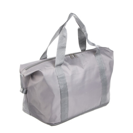 Сумка дорожная с расширением на молнии, полиэстер, 55х44х23см, 3-5 цветов