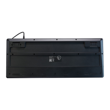 BY Игровая клавиатура проводная мембранная Rondache FULL SIZE ISO, 104 кл., RGB, 2м, энкодер