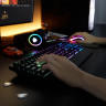 BY Игровая клавиатура проводная мембранная Rondache FULL SIZE ISO, 104 кл., RGB, 2м, энкодер