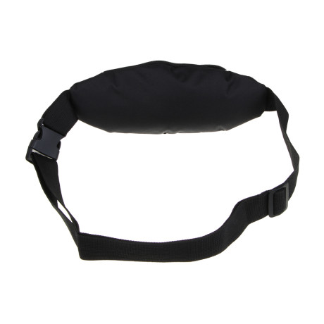 ЮL Рубикон Сумка поясная с 2-мя отделениями, 100% полиэстер, 30х12х3см, черный, МП-12