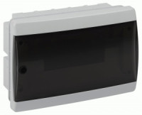 ЭРА COMFORT бокс (корпус) пластик ЩРВ-П-12 мод. встраиваемый, дымчато-прозрачная дверца IP40 67234